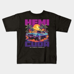 Hemi Cuda Kids T-Shirt